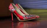 Preloved women's heels from online consignment shop BinxBerryConsignment.com