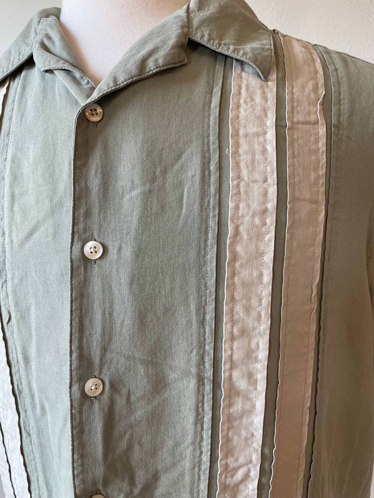 Axist Silk Touch Sage Men's Button Down (XL)