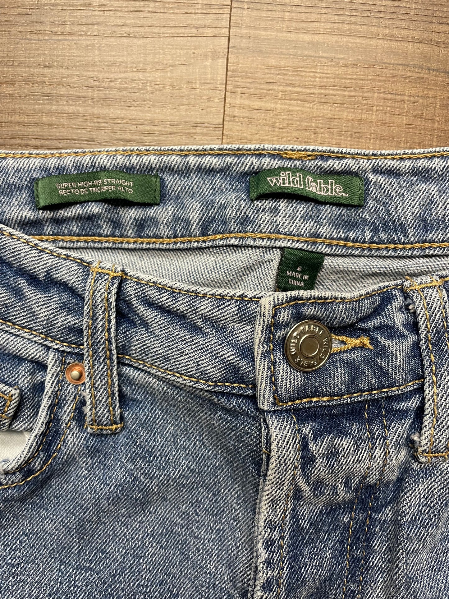 Wild Fable Super High Rise Straight Jeans (6)