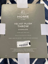 JCPenney Home 50x70 Velvet Plush Throw