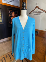 Zenana NWT Women's Snap Front Cardigan (1X)