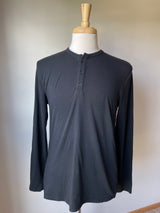 Express Slim Super Soft Men's Button Tee (L)