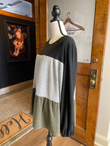Chic Soul Color Block Tunic (2XL)