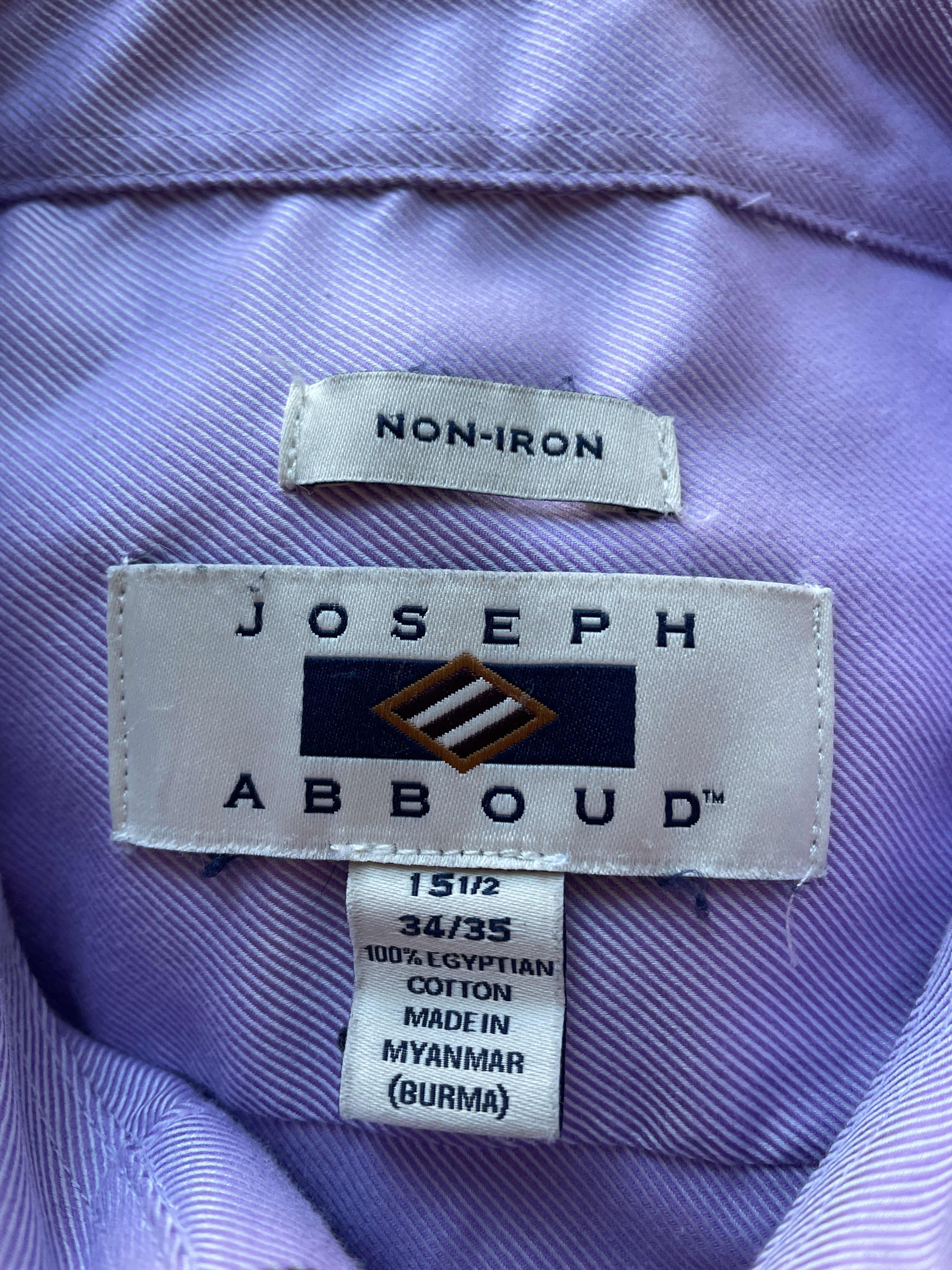 Joseph Abboud Non-Iron Men's Button Down (15.5 34/35)