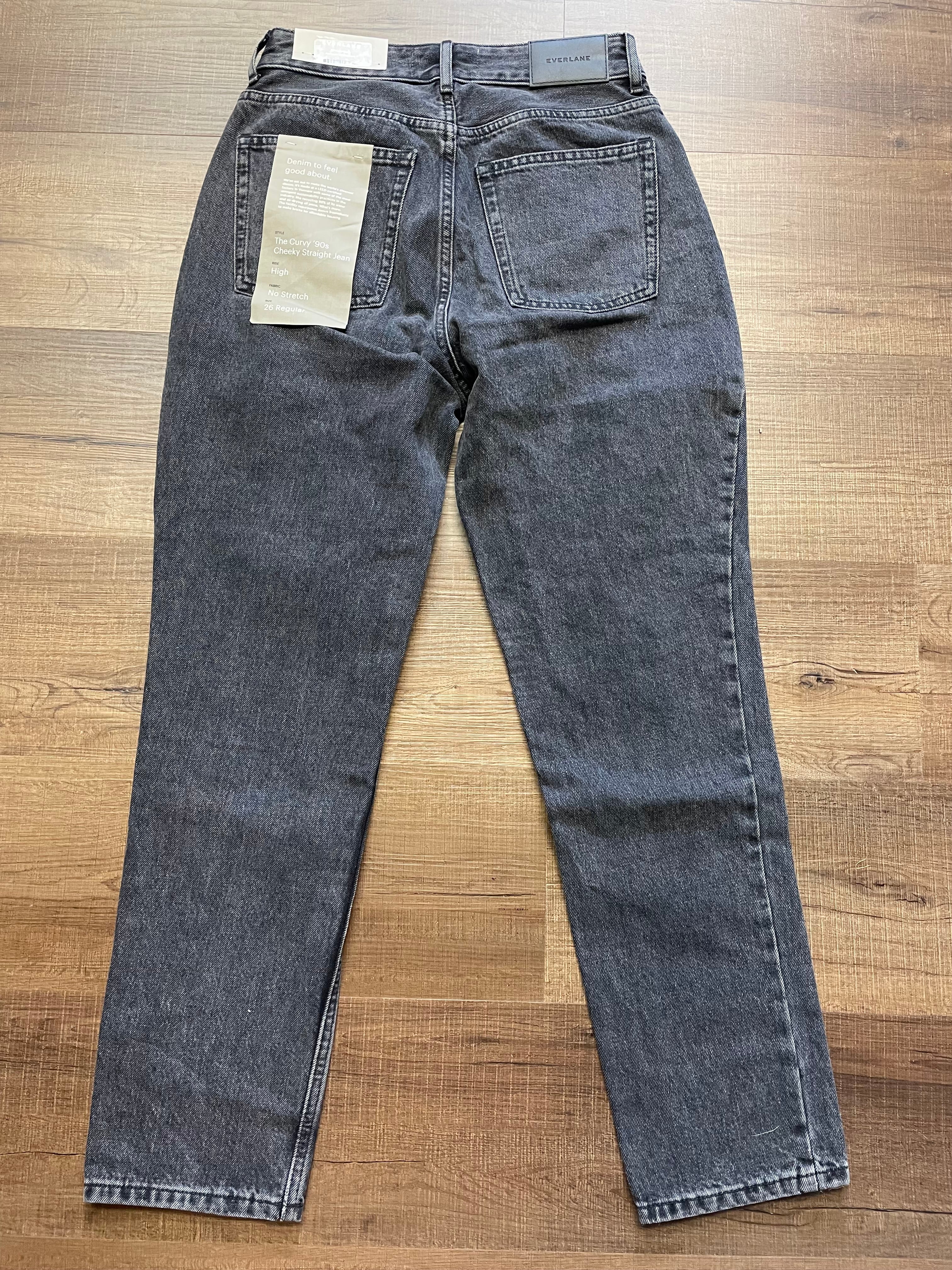 Everlane The Curvy 90's Cheeky Straight Jeans (26)