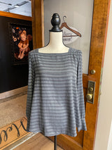 Loft Long Sleeved "Ribbon" Style Blouse (M)