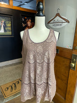 Maurices Lace Sleeveless Top (XL)