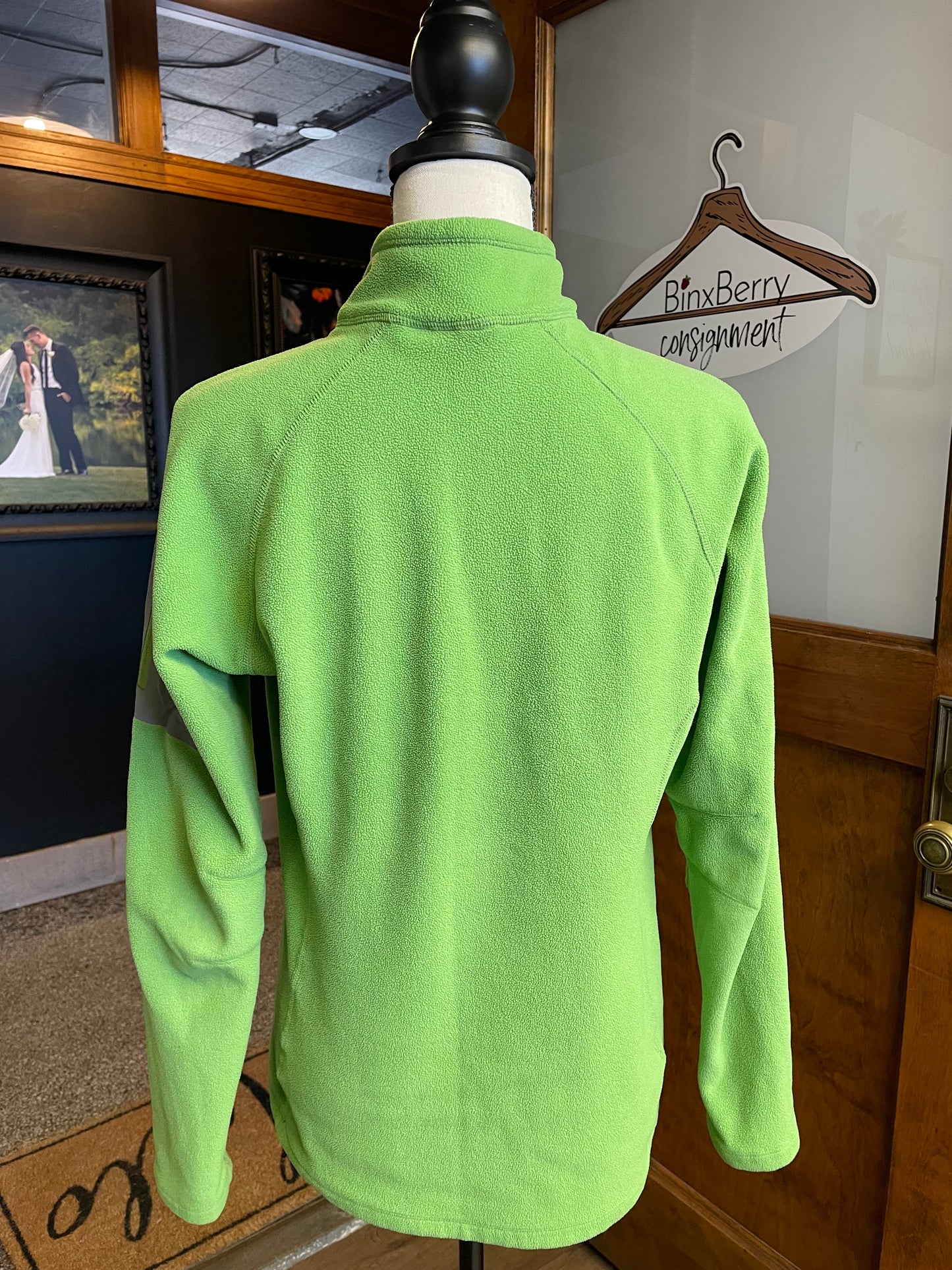 Eddie Bauer Polartek Quarter Zip Fleece (L)