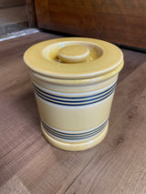 Vintage Yellow Ware Collection 6.5" Canister
