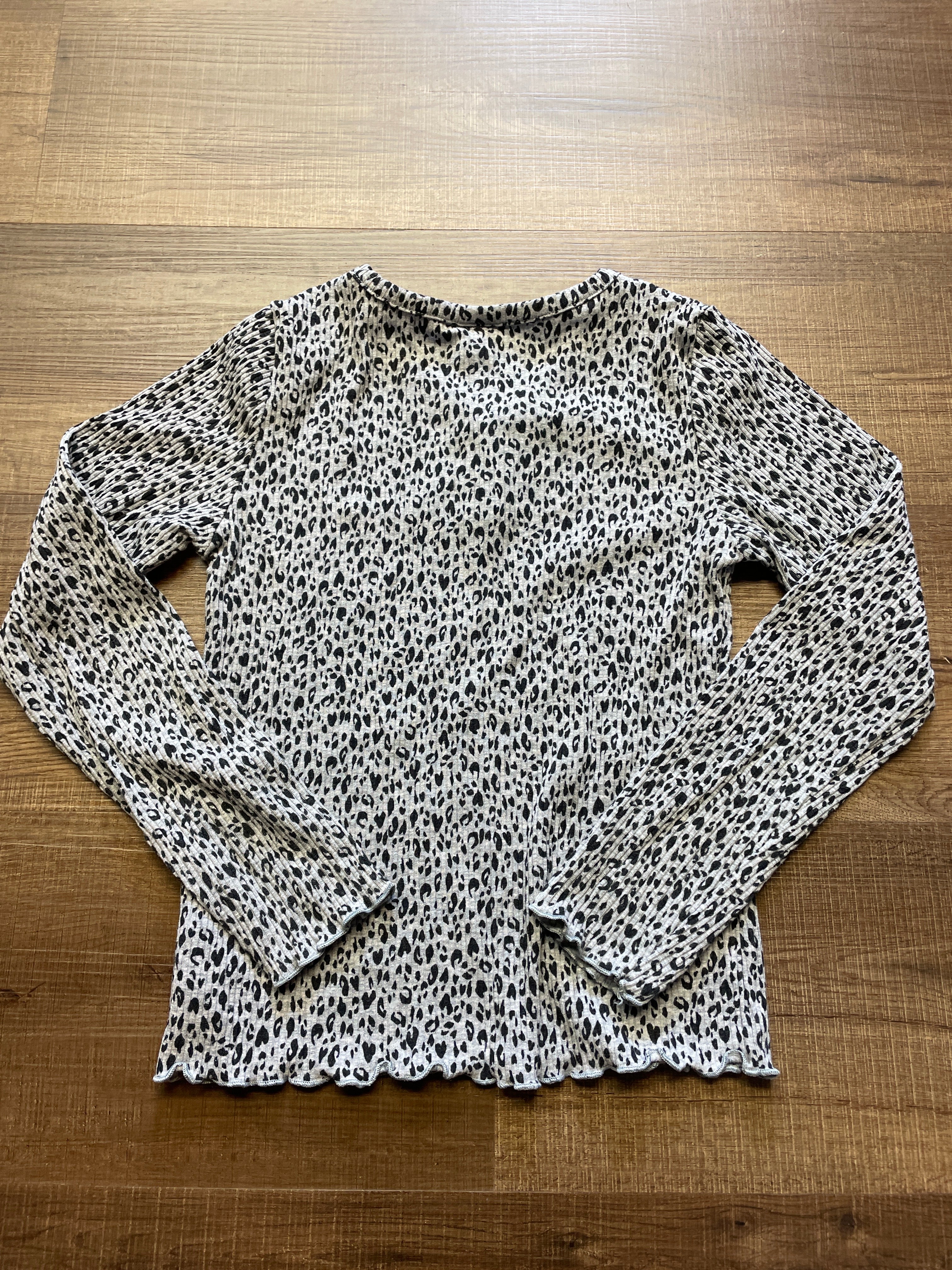 Old Navy Girl's Long Sleeved Ribbed Top (YL)
