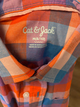 Cat & Jack Checkered Button Down (YM)