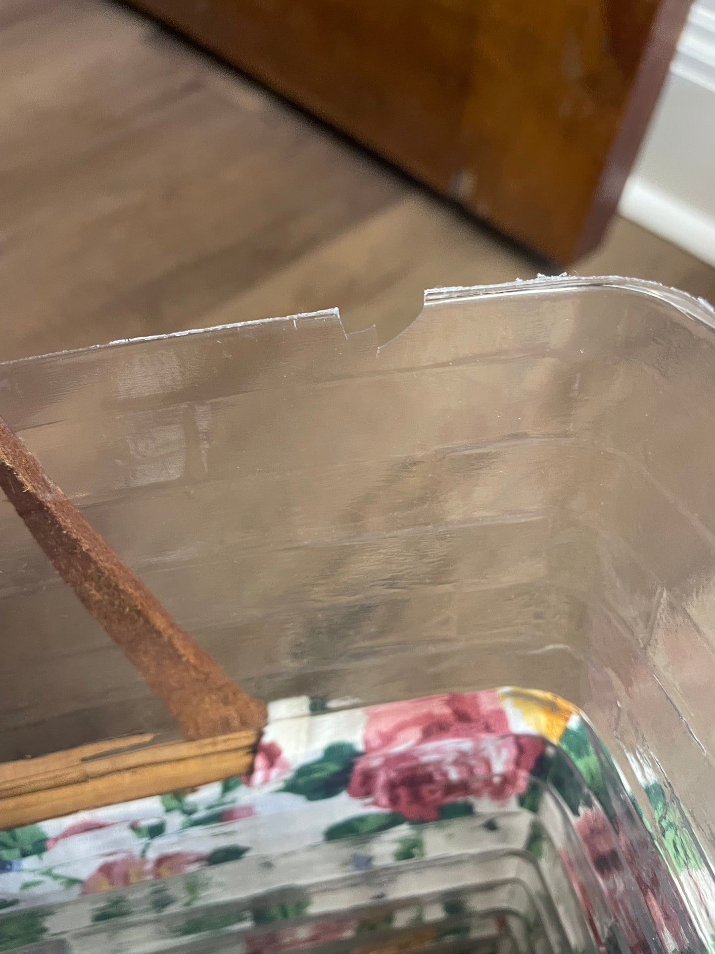 Longaberger Tall Key Basket, Liner & Protector