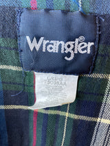 Vintage Wrangler Men's Pearl Snap Flannel Shirt (L)