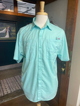 Columbia Men's PFG Short Sleeve Fishing Shirt (L)