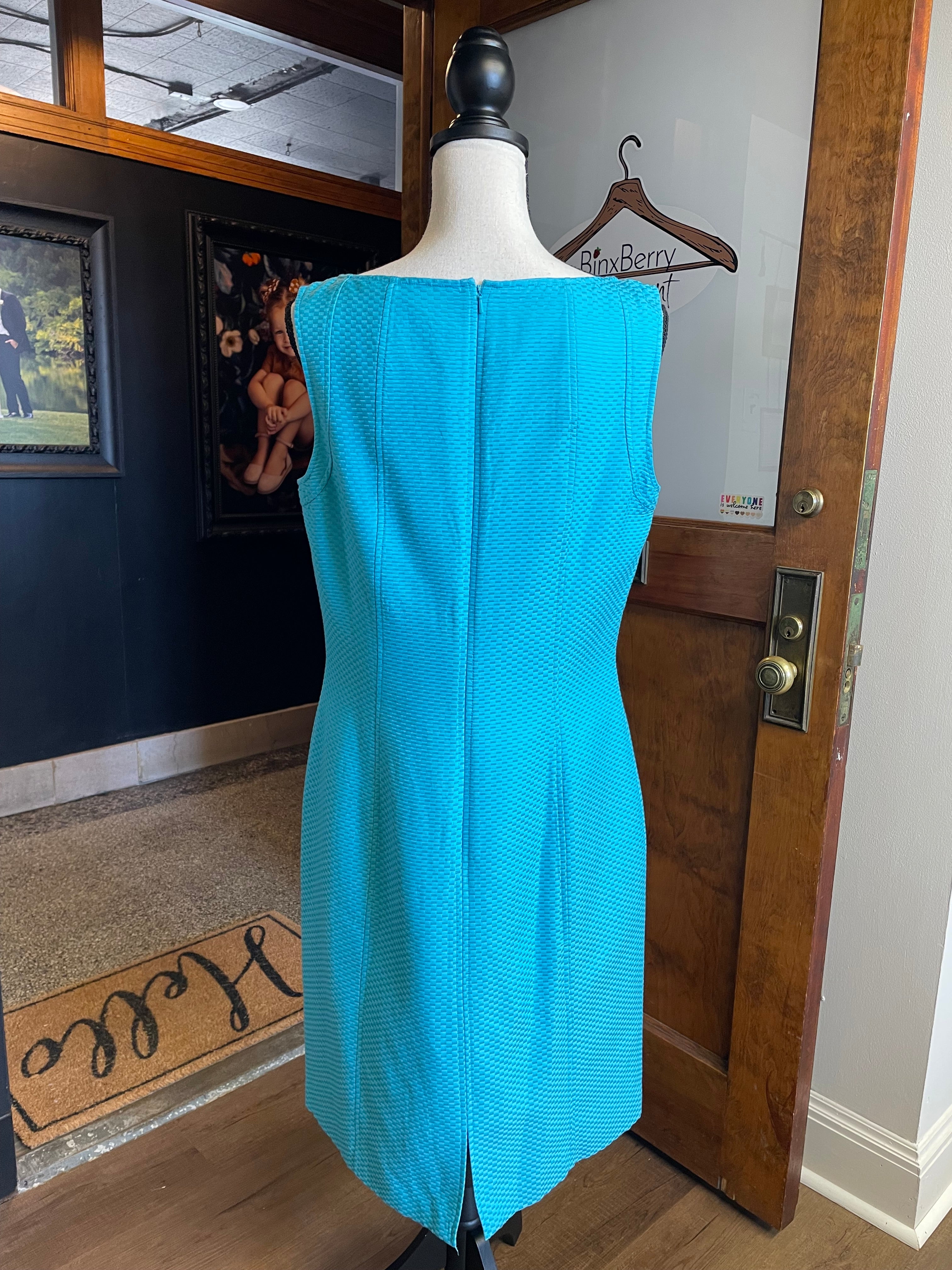 Talbots Silk Blend Shift Dress (14)
