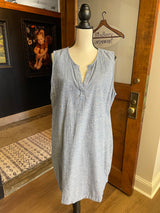 Time & True Pocketed Midi Shift Dress (XL)
