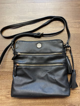 Anne Klein Pebbled Leather Crossbody