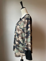 Honey Me Soft Camo Top (L)
