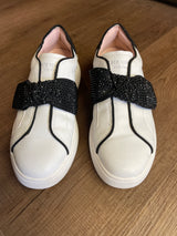 Kate Spade New York Lexi White Leather Sneakers (6B)