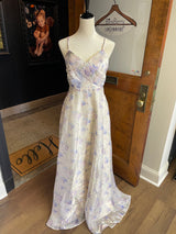 Lulus NWT Satin Spaghetti Strap Maxi Dress (M) - BinxBerry Consignment
