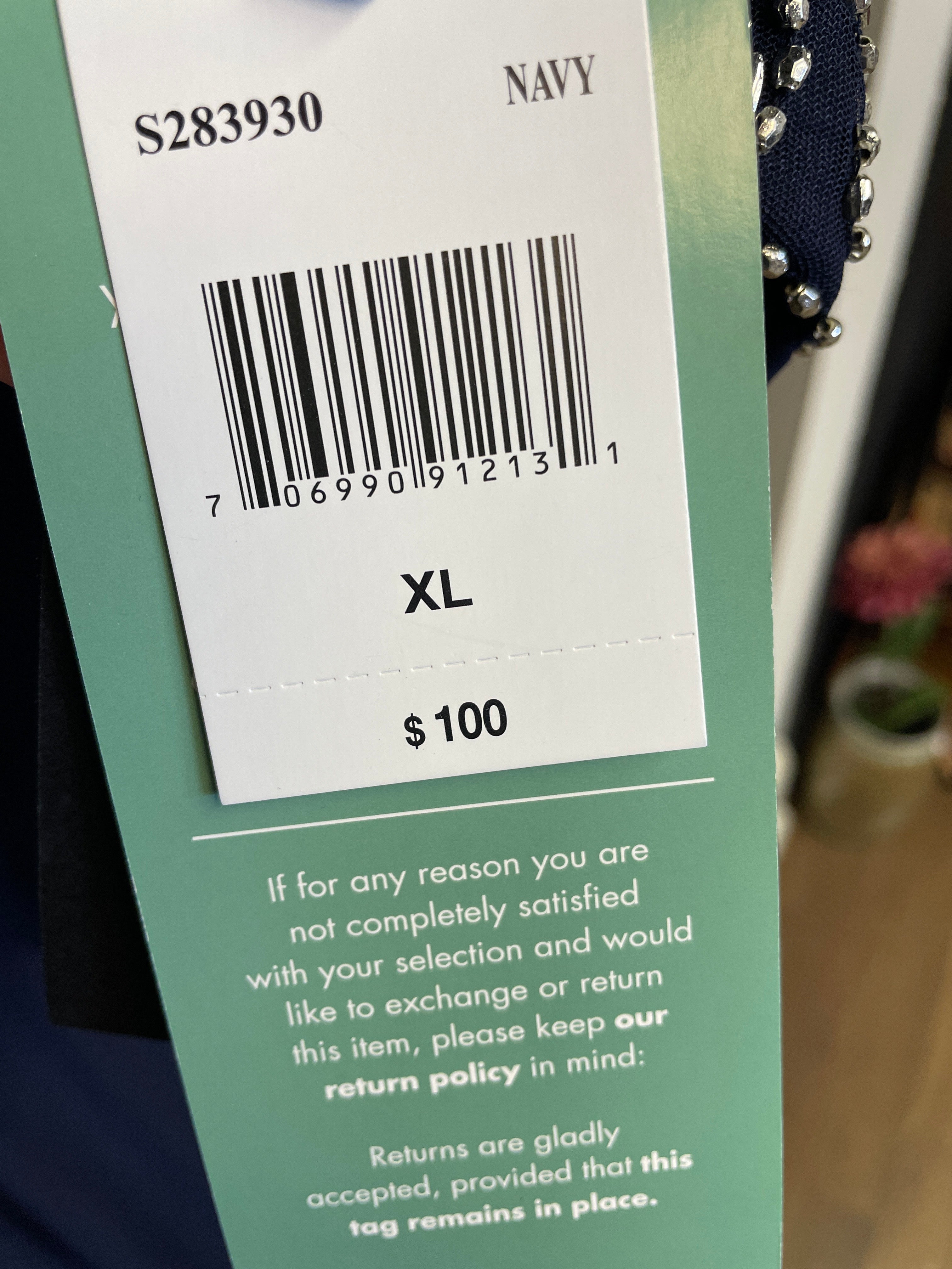 Scarlett Formal Jumper with Sheer Top (XL)