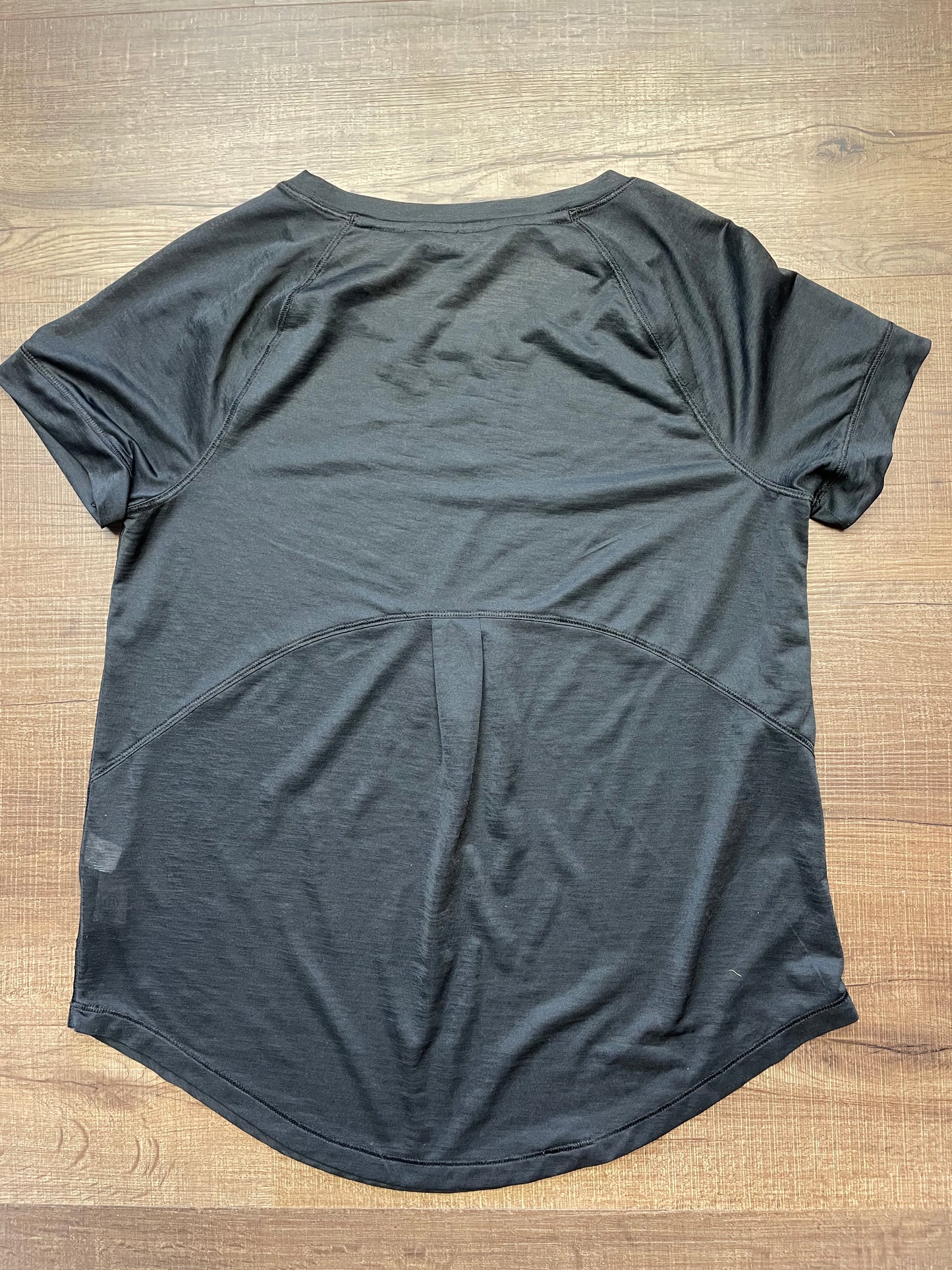 Athleta Sheer Top with Pleated Back (XS)