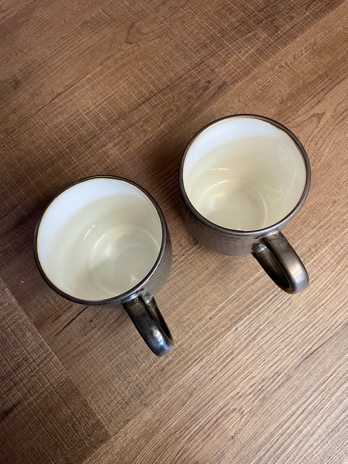 Set of 2 Threshold Barnet Bronze Coffee Mugs