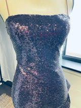 Windsor Sequin Midi Dress (XS)