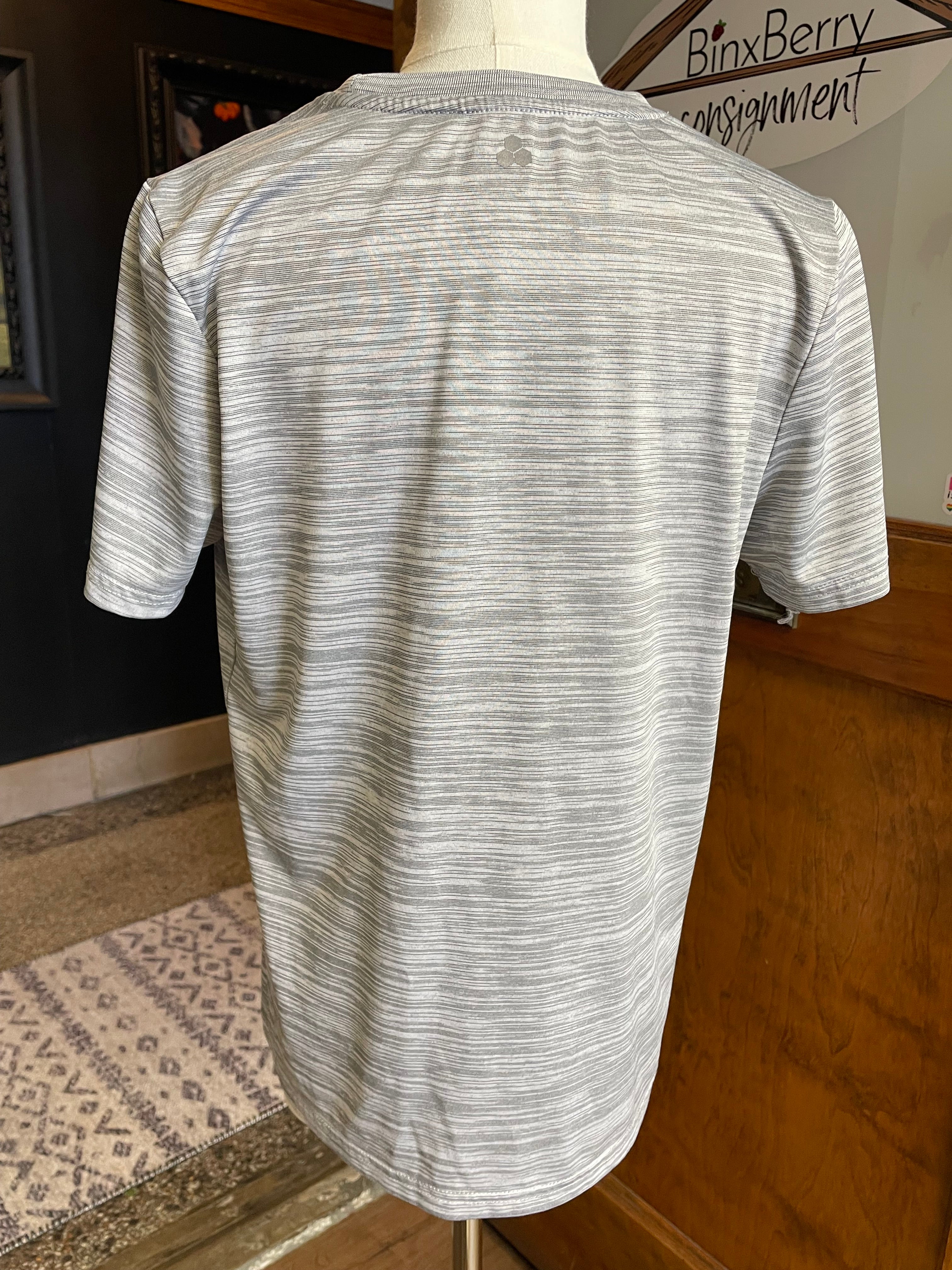 Tek Gear Gray Performance Tee (YL)