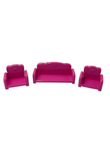 Li'l Woodzees Pink Plastic Reclining Toy Couch & Chairs (set of 3) - BinxBerry Consignment