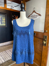 Susan Graver Sequined Tank (1X)