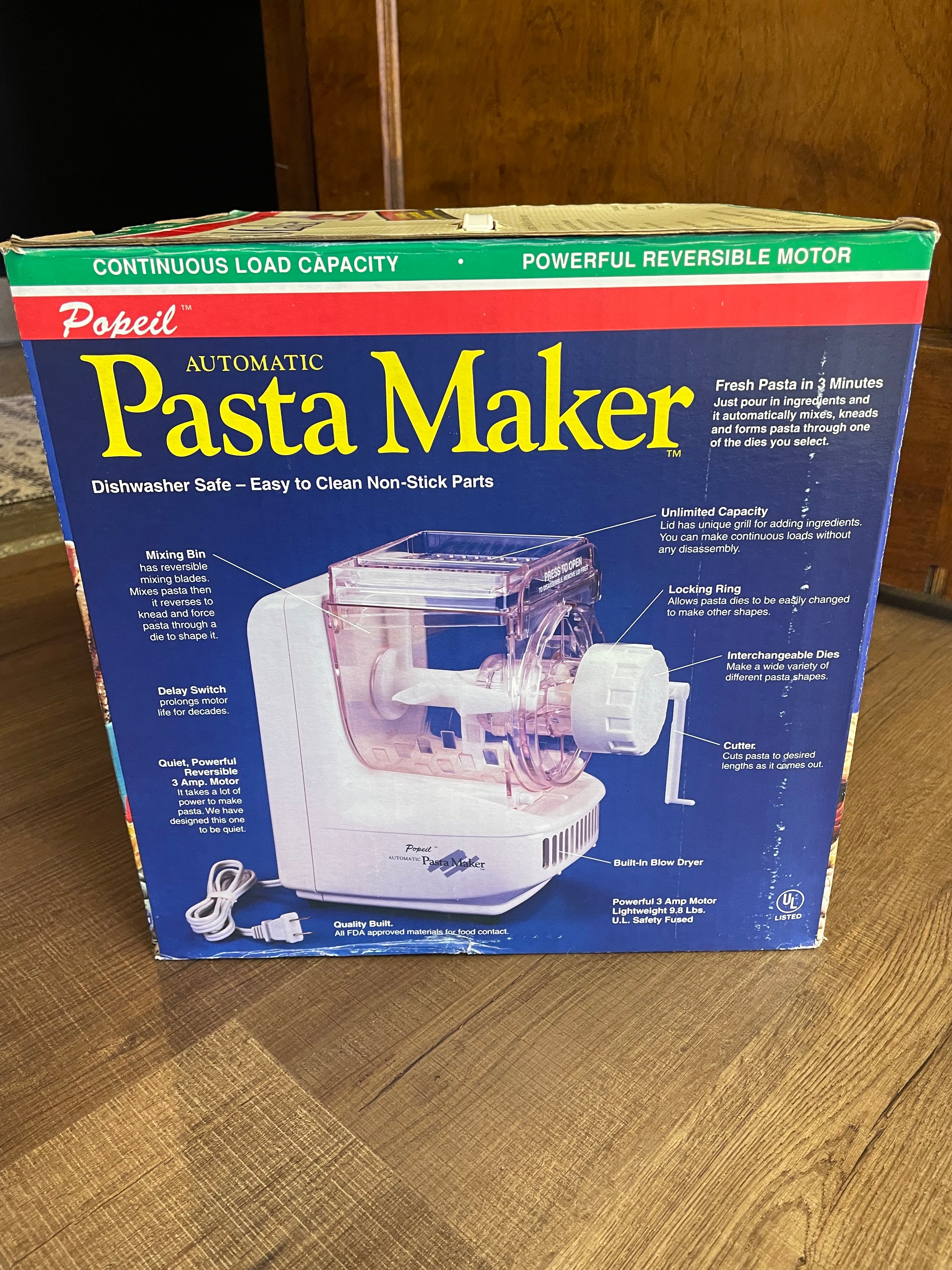 Popeil Automatic Pasta Maker (NIB)