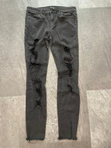 Joe's Mid-Rise Skinny Ankle Black Jeans (28)