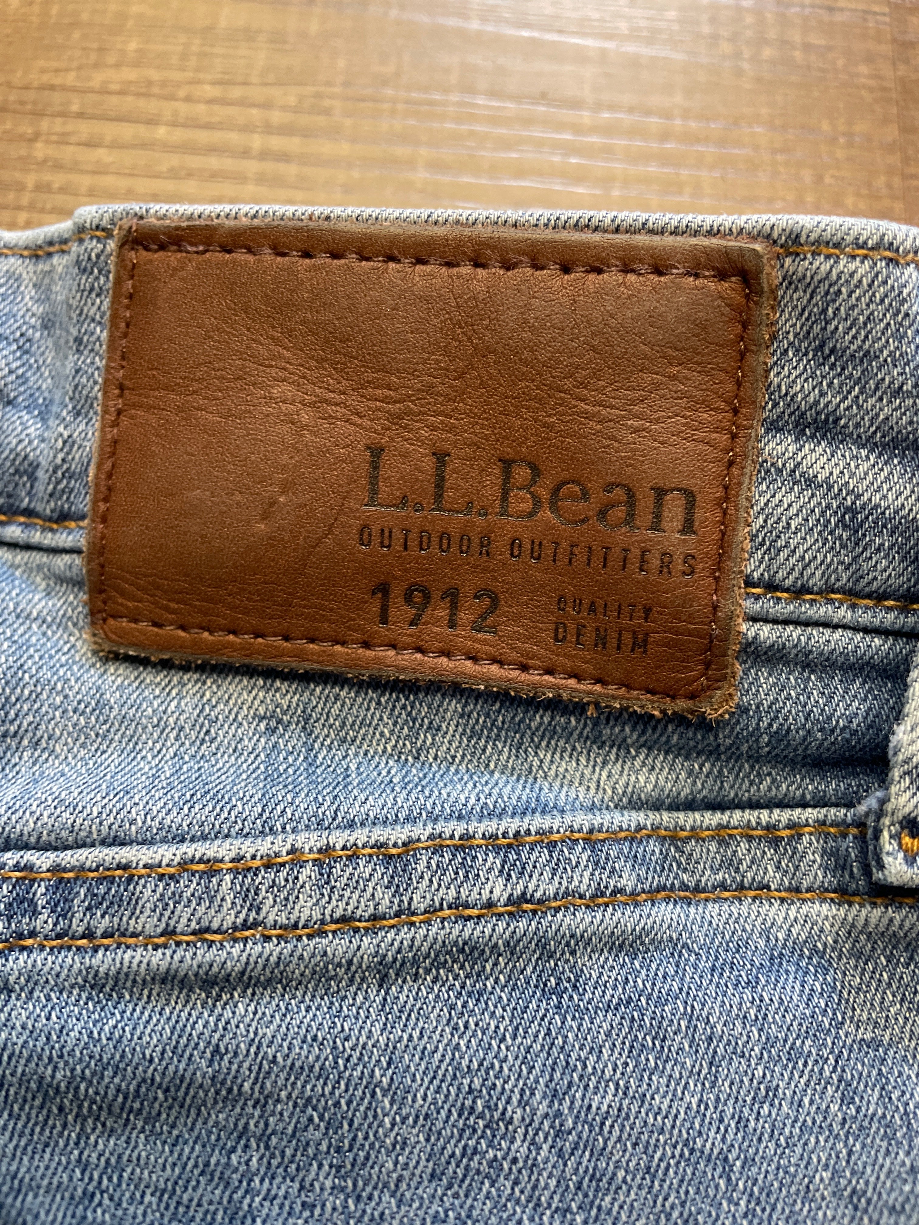 L.L. Bean Men's Mid-Wash Jeans (36x29)
