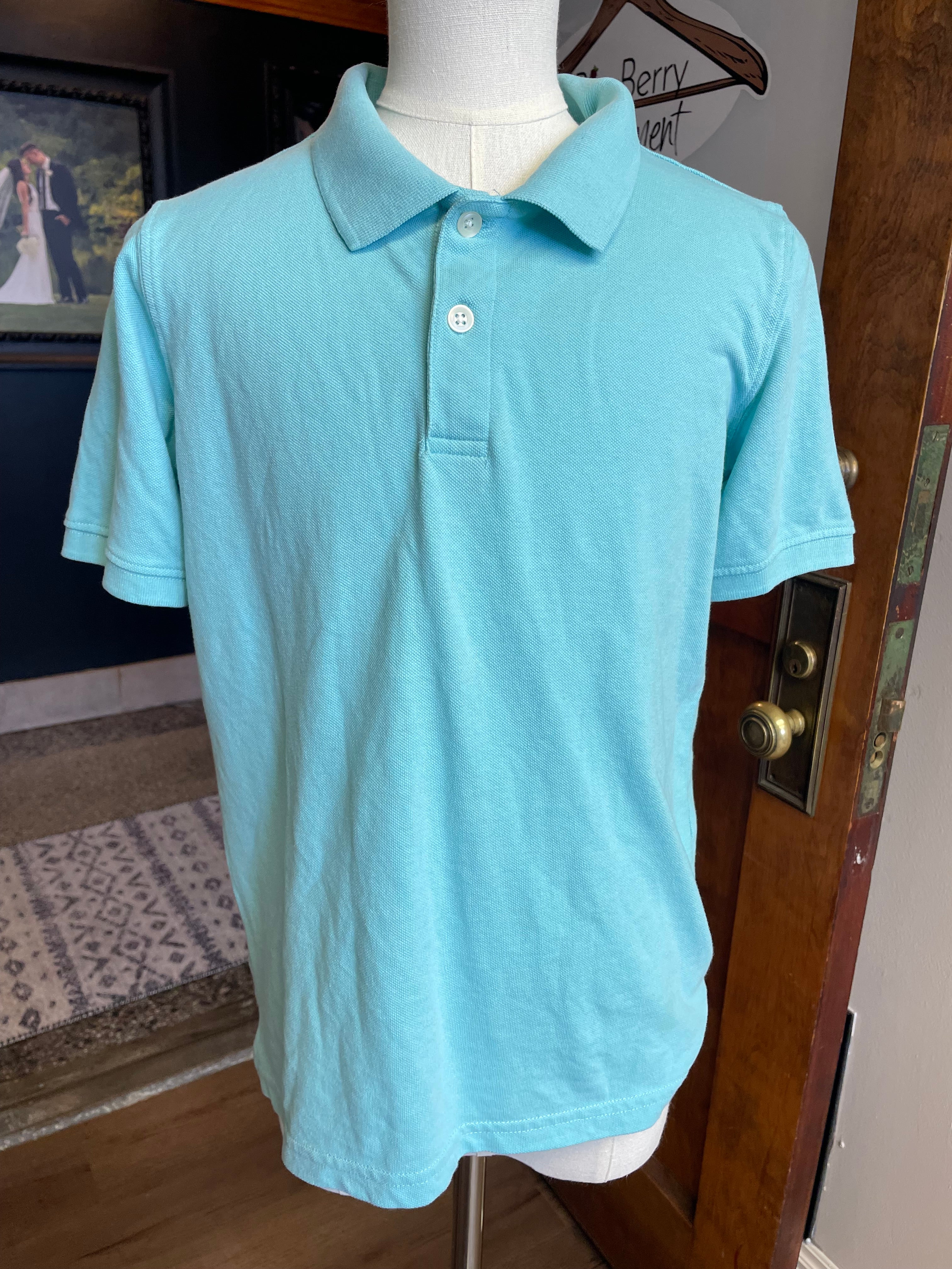 Carter's Kid Light Teal Polo (12/12A)