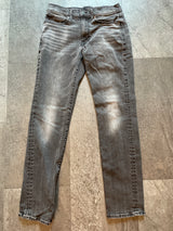 Lucky Brand Men's 121 Slim Black Jeans (32/34)