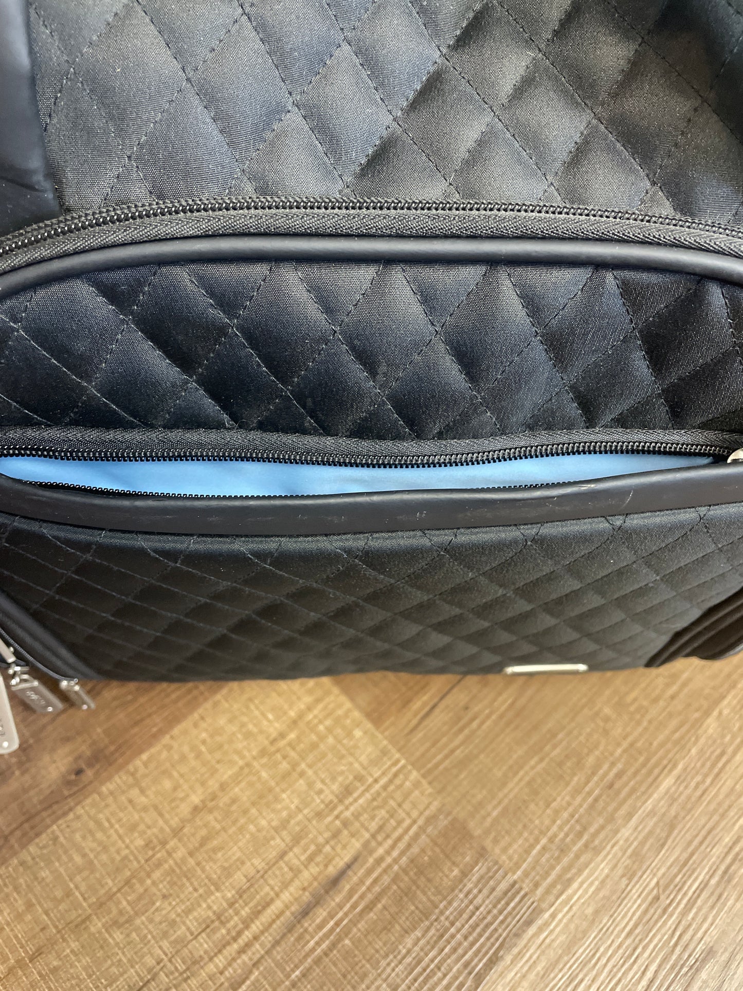 Travelon Quilted Nylon Rolling Bag
