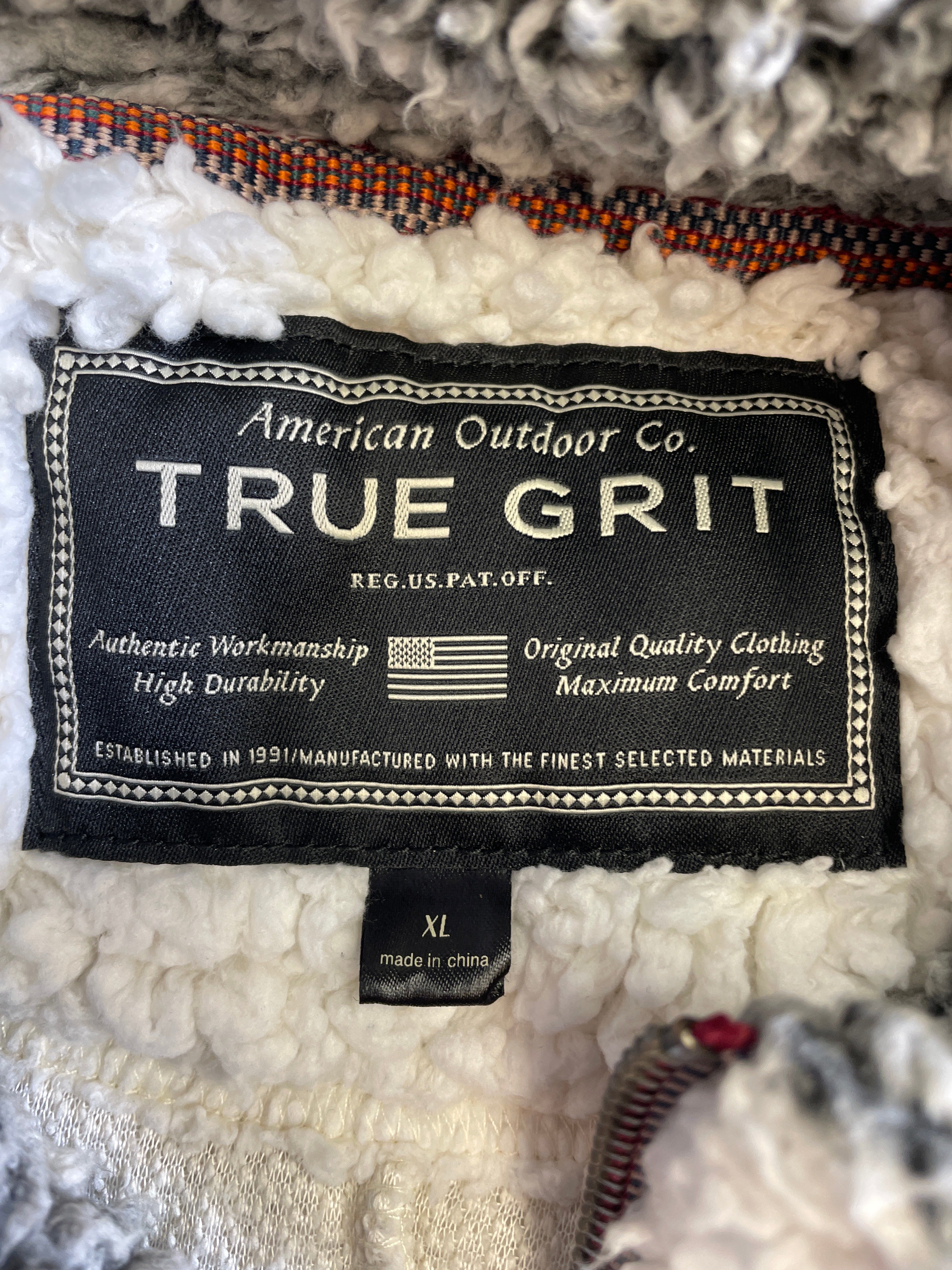 True Grit Women's Sherpa Quarter Zip (XL)