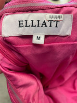 Elliatt Hot Pink Satin Sleeveless Mini Dress (M)