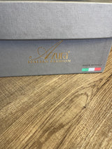 Azura Aketi Black Wedge Sandal (7.5-8)