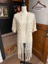 Rebellion Crochet NWT Cardigan (M)