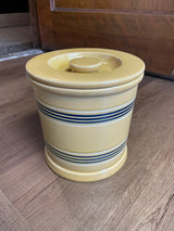Vintage Yellow Ware Collection 7.25" Canister