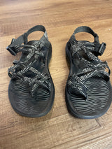 Chaco ZVOLV X2 Dash Black Women's Sandals (8) - BinxBerry Consignment
