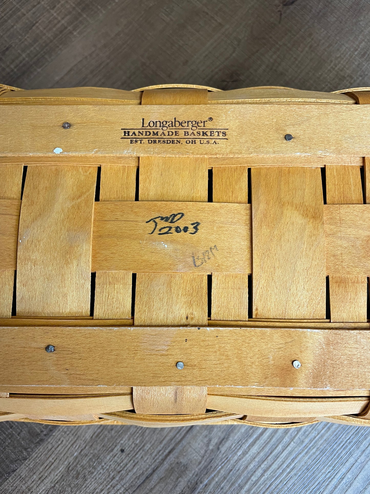 Longaberger Classic Bread Basket