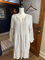 Tommy Bahama St. Lucia Split Neck Dress (L)