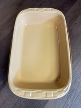 Longaberger Pottery Woven Traditions 9x13 Dish & Basket