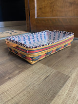 Longaberger Serving Basket w/All American Liner and Plastic Insert