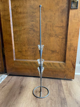 Tiered Iron Cone-Shaped Votive/Tealight Holder