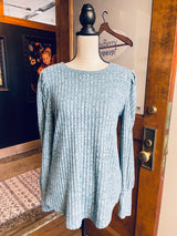 Miholl Velvety Ribbed Top (M)