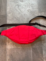 Vintage Adidas Red Padded Fanny Pack